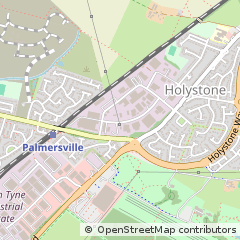 Map of Newcastle Upon Tyne