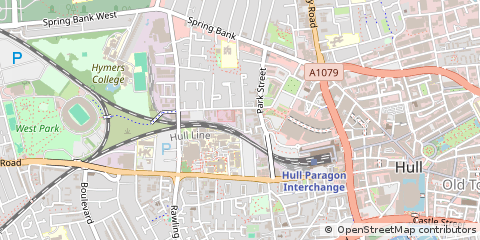 Map of Hull