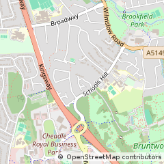 Map of Cheadle
