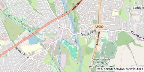 Map of Stoke-on-Trent