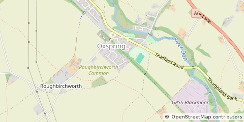 Map of Sheffield