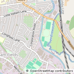 Map of Ilkeston, Derbyshire