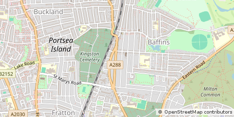 Map of Portsmouth, Hampshire