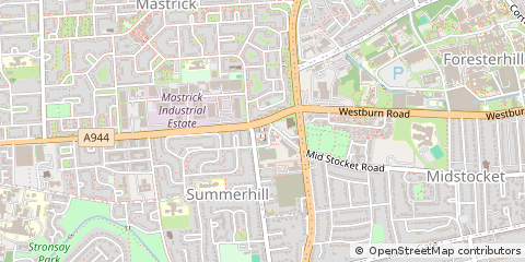 Map of Aberdeen