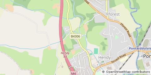 Map of Swansea