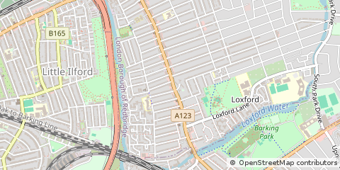 Map of Ilford