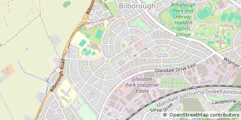 Map of Nottingham