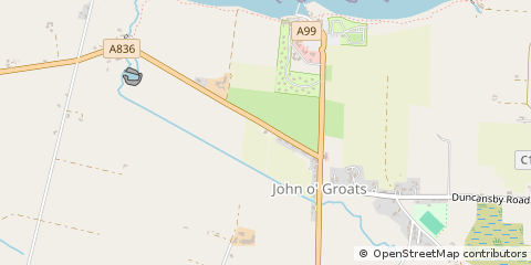 Map of John O' Groats, Caithness