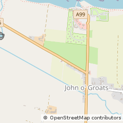 Map of John O' Groats, Caithness
