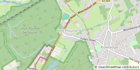 Map of Farnham