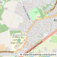 Map of Astley, Manchester