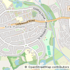 Map of Ilkeston, Derbyshire