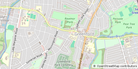Map of Middlesex