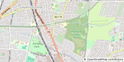 Map of Manchester