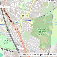 Map of Manchester