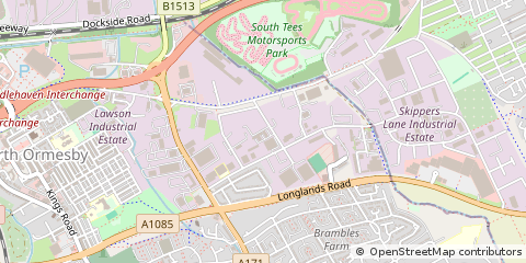 Map of Middlesbrough