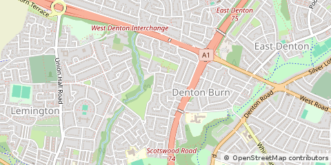 Map of Newcastle Upon Tyne