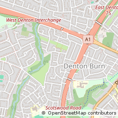 Map of Newcastle Upon Tyne