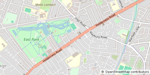 Map of Hull