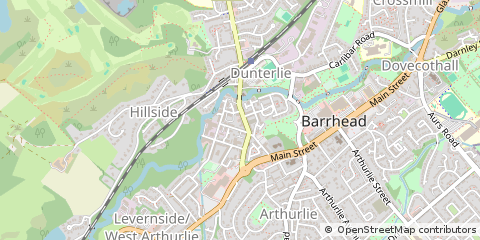 Map of Glasgow