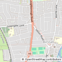 Map of Leicester