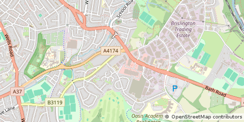 Map of Bristol