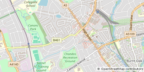 Map of Edgware