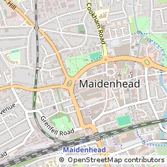 Map of Maidenhead, Berkshire