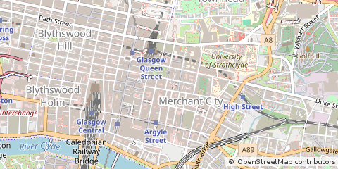 Map of Glasgow