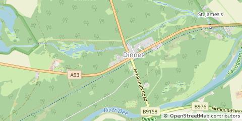 Map of Aboyne