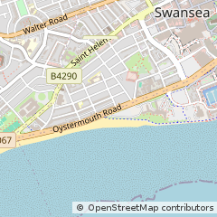 Map of Swansea
