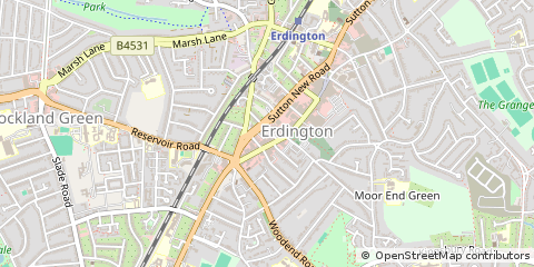 Map of Birmingham