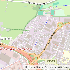 Map of Andover, Hampshire