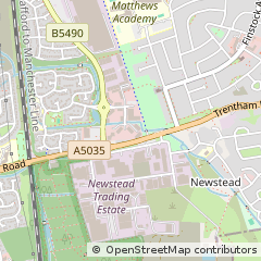 Map of Oswestry, Shropshire