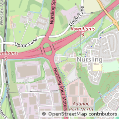 Map of Southampton, Hampshire