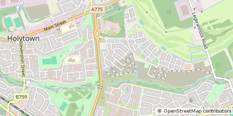 Map of Motherwell