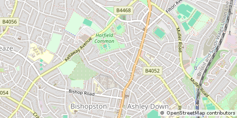 Map of Bristol