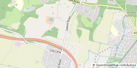 Map of Chichester, West Sussex