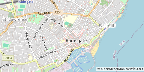 Map of Ramsgate
