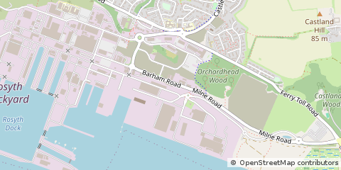 Map of Dunfermline