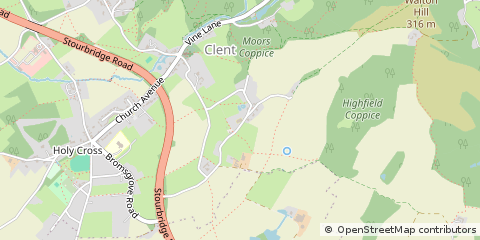 Map of Stourbridge