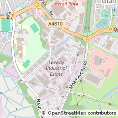 Map of Estate Newport, Gwent