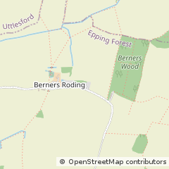 Map of Ongar, Essex