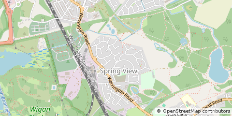 Map of Wigan