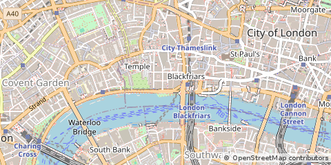Map of London, Greater London