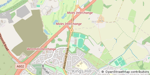 Map of Ware, Hertfordshire