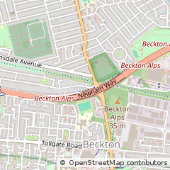Map of Dagenham