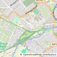Map of Watford, Hertfordshire