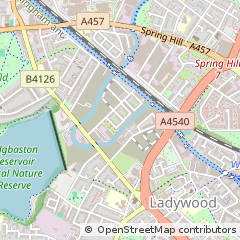 Map of Birmingham