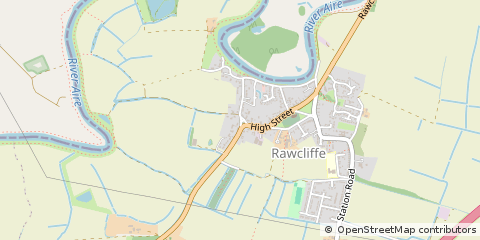 Map of Goole, East Yorkshire